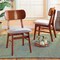 Baxton Studio Euclid Mid-Century Modern Grey Fabric and Walnut Brown Finished Wood 2-Piece Dining Chair Set 184-11647-Zoro - alternate 7
